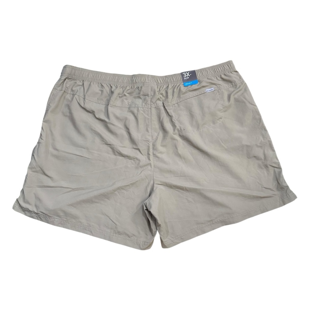Columbia Tan Athletic Shorts Lightweight Quick-Dry 3X Inseam 6” Active Outdoor